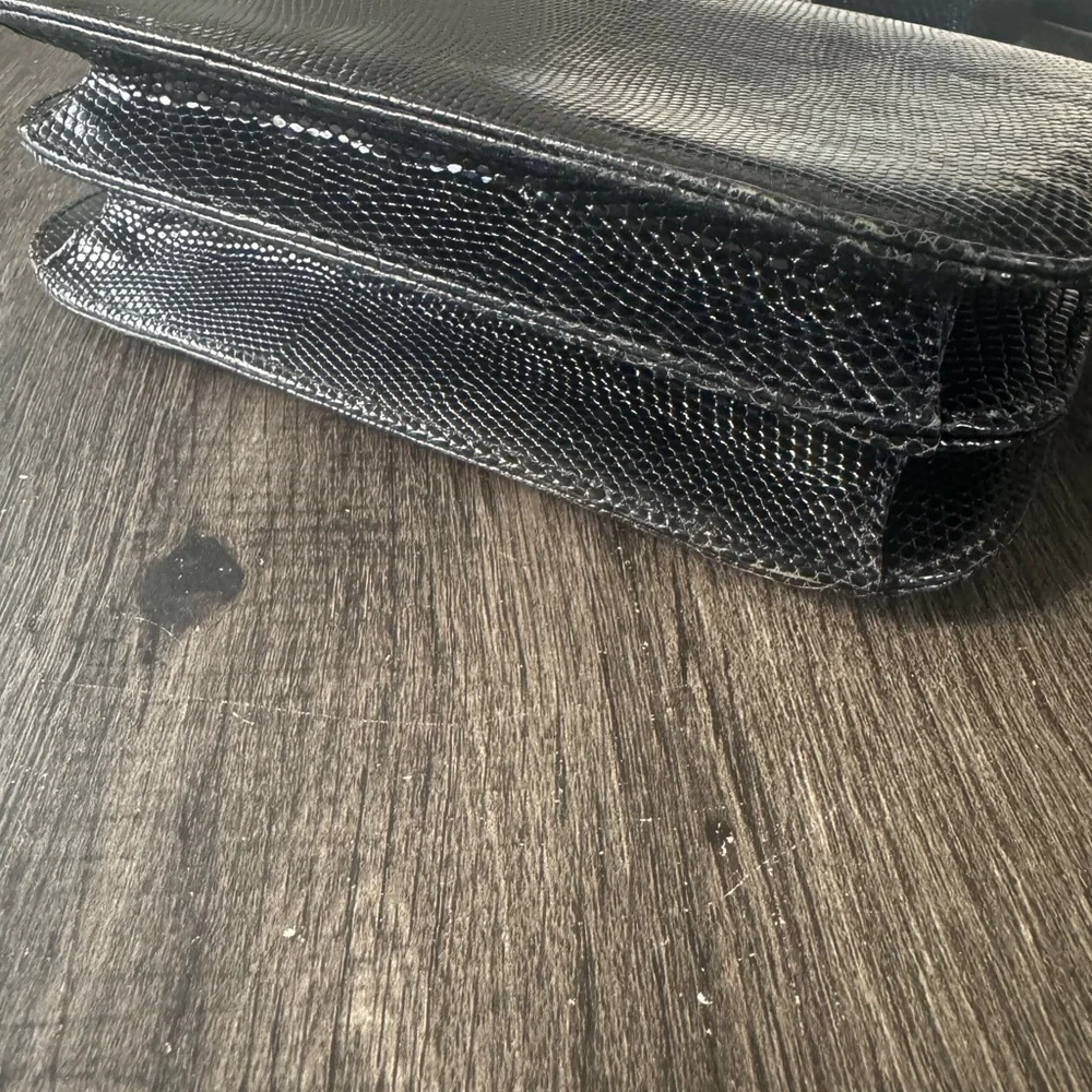 Siso Italy lizard skin cross body bag